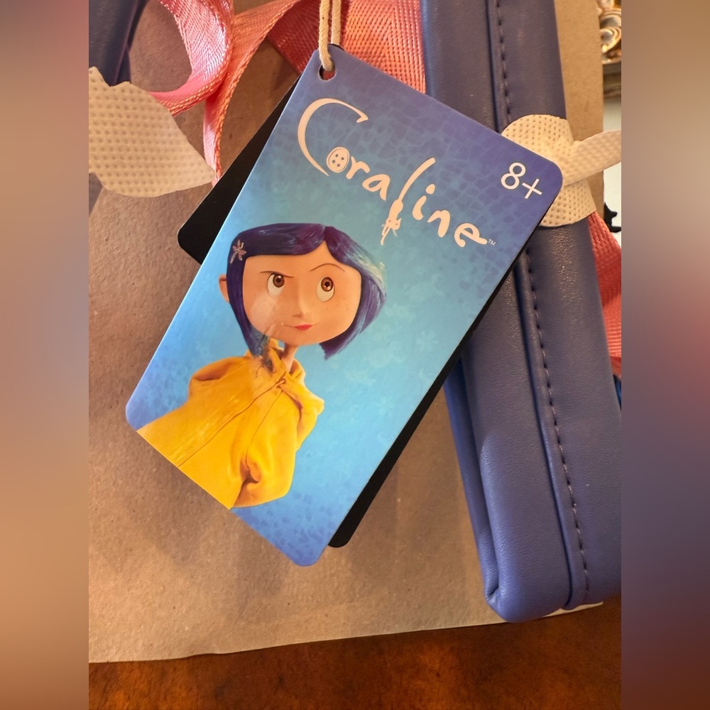 NWT Coraline Stars Cosplay Mini Backpack - Picture 10 of 10